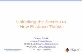 Unlocking the secrets to how essbase thinks e roske in sync10 oracle epm track