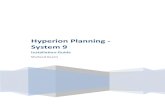 Hyperion Planning   System 9 Installation Guide