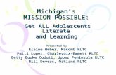 Michigan Reading Association: pp for MIssion Possible