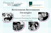 Late Saver's Guide to Retirement - Sept 2008