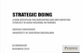 Strategic Doing: A New Discipline December 2013