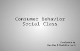 Consumer Behavior - Social Class