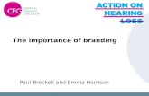 3B - The importance of branding - Paul Breckell & Emma Harrison