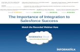 The Importance of Integration to Salesforce Success
