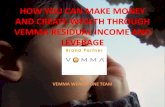 How you can make money and create wealth through vemma residual income and leverage