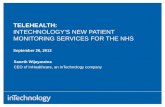 Telehealth: InTechnology’s new patient monitoring services for the NHS