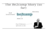 Built Environment meets Web 2.0 - The Be2camp story so far.v1