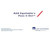 Connie O'Brien - "AXA Equitable’s Pass It On!"