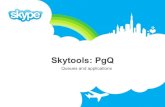Skytools: PgQ Queues and applications