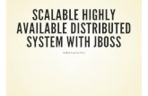 Scalable Highly Available Distributed System with JBoss/WildFly