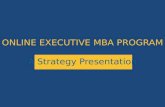 E-mba: insights & key communication strategy