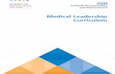 Medical leadership curriculum