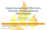 Implementing Effective Family Engagement Strategies