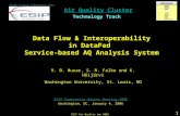 2006-01-11 Data Flow & Interoperability in DataFed Service-based AQ Analysis System