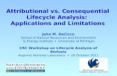 Attributional vs. Consequential Lifecycle Analysis of Transportation Fuels