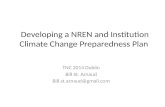 NREN climate change preparedness