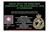 Dental blitz  the three week campaign of the aacap dental team at doomadgee- reed