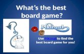 What's the Best Board Game?