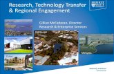 Research, Technology Transfer & Regional Engagement