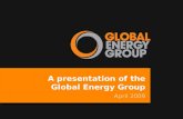 Global Energy Group Capability Profile