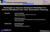 Strategies to Improve Employee Retention in a Diverse Workforce Part Two: Succession Planning