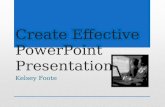 Create Effective Powerpoint Presentations