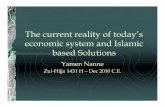 Islamic solutions to the modern economic crisis