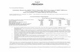 allstate Quarterly Investor Information Earnings Press Release 2003 3rd