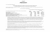 allstate Quarterly Investor Information Earnings Press Release 2004 3rd