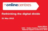 Rethinking the Digital Divide