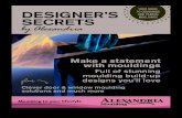 Alexandria Mouldings Designer's Secrets Booklet