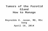 Tumors of the Parotid Gland - How to Manage