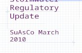 Stormwater Regulatory Update: March 2010