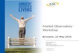 Karina Marcus   AAL - market observatory workshop - 22 may