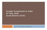 Presentation on Downstream Investment by CA. Sudha G. Bhushan