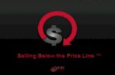 Selling Below the Price Line
