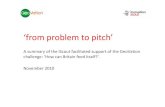 GeoVation: How can Britain feed itself? camp summary