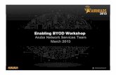 Byod and guest access workshop enabling byod carlos gomez gallego_network services team