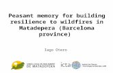 Iago Otero: Peasant memory for building resilience to wildfires in Matadepera (Barcelona province)