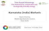 The karnataka biofuels project—navin sharma icraf cbd cop12