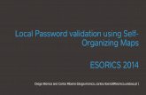 ESORICS 2014: Local Password validation using Self-Organizing Maps