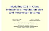 GECCO'2007: Modeling XCS in Class Imbalances: Population Size and Parameter Settings