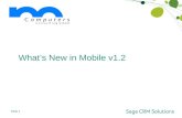 Sage SalesLogix Mobile 1.2 Whats new?