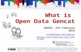 What is Open Data gencat