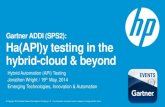 Gartner - Ha(API)y testing in the hybrid-cloud & beyond