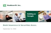Building on Strength Bank Insurance