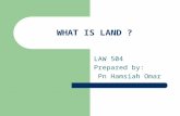 What is land