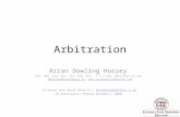 Arbitration Presentation2009