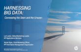 Harnessing big data: Connecting the Seen and the Unseen