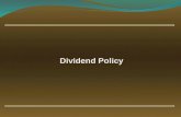 Chapter 22   dividend policy